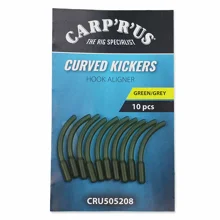 CARP'R'US - Rovnátka Curved Kickers Large Olive Grey 10 ks
