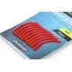 CARP'R'US - Rovnátka Curved Kickers Large Red 10 ks