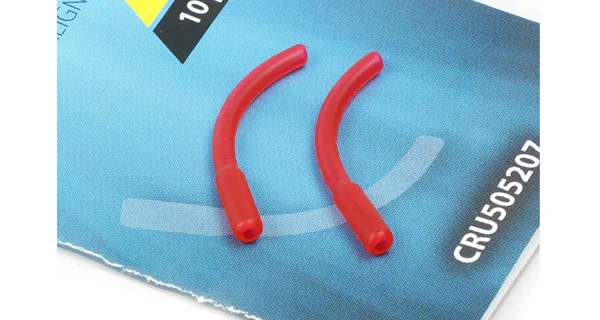 CARP'R'US - Rovnátka Curved Kickers Large Red 10 ks