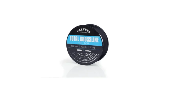 CARP'R'US - Vlasec Total Crossline Cast Clear 0,230 mm 10,30 lb 1000 m