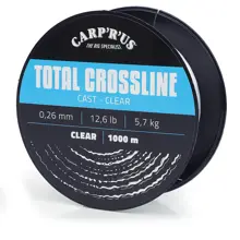 CARP'R'US - Vlasec Total Crossline Cast Clear 0,350 mm 21,40 lb 1000 m