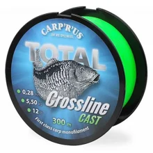 CARP'R'US - Vlasec Total Crossline Cast Green 0,25 mm 500 m 4,5 kg