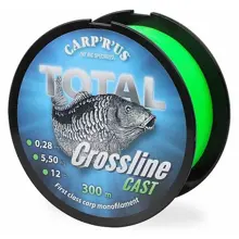 CARP'R'US - Vlasec Total Crossline Cast Green 0,28 mm 500 m 5,5 kg