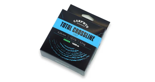 CARP'R'US - Vlasec Total Crossline Cast Green 0,310 mm 7,3 kg 1000 m