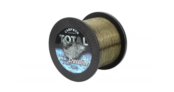 CARP'R'US - Vlasec Total Crossline V2 0,35 mm 11,34 kg 1200 m Brown