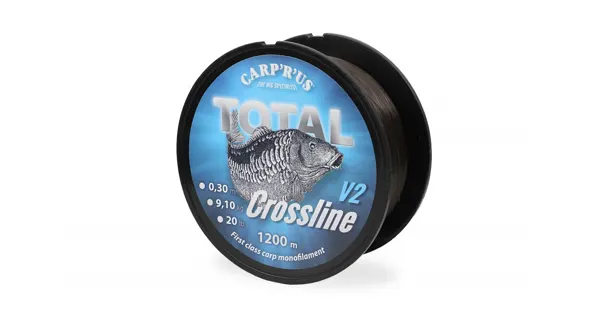 CARP'R'US - Vlasec Total Crossline V2 0,40 mm 13,6 kg 1000 m Brown