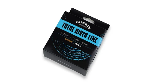 CARP'R'US - Vlasec Total River Line Brown 0,400 mm 23,20 lb 1000 m