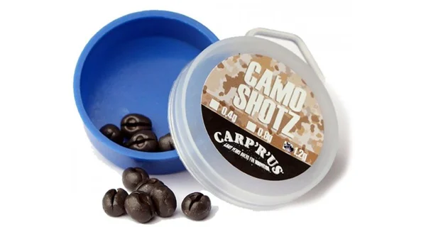 CARP'R'US - Zátěžové broky Camo Shotz Camo Green 0,4 g