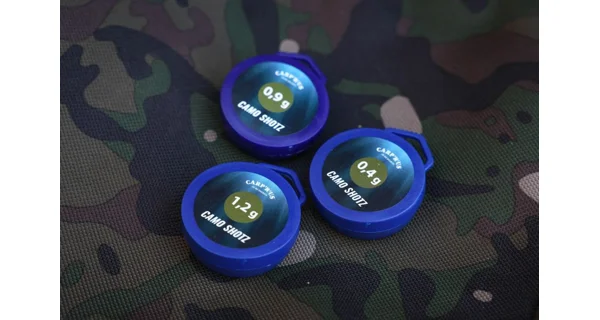 CARP'R'US - Zátěžové broky Camo Shotz Green 0,90 g 15 g