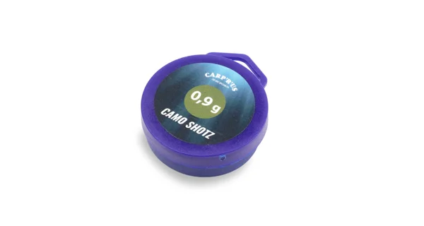 CARP'R'US - Zátěžové broky Camo Shotz Green 0,90 g 15 g