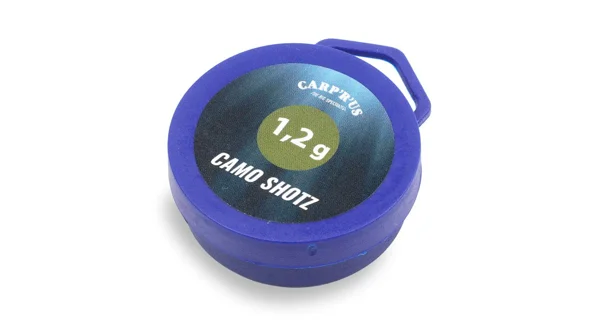 CARP'R'US - Zátěžové broky Camo Shotz Green 1,20 g 15 g