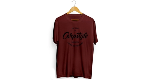 CARPSTYLE - Tričko T-shirt 2018 Burgundy vel. XL