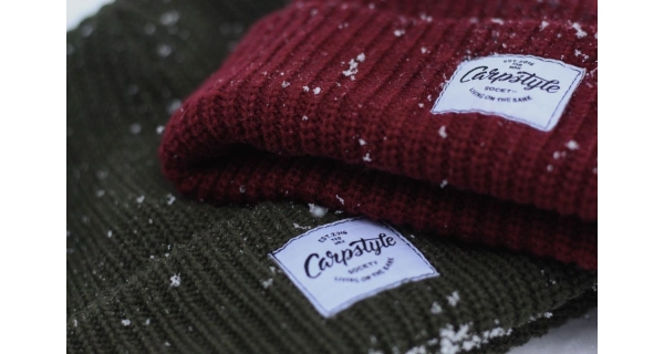 CARPSTYLE - Zimní čepice burgundy beanie