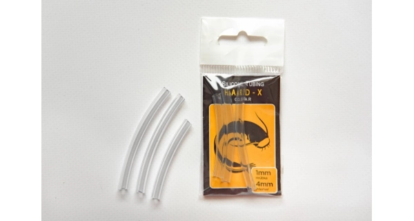 CATCARE - Hadička silikonová Hard-X Clear Silicone Tubing 4 mm 6 ks