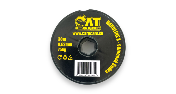 CATCARE - Šňůrka návazcová Hardline-X 10 m 0,89 mm 125 kg
