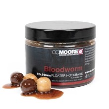 CC MOORE - Bloodworm Floater Hookbaits 12 x 14 mm 50 ks