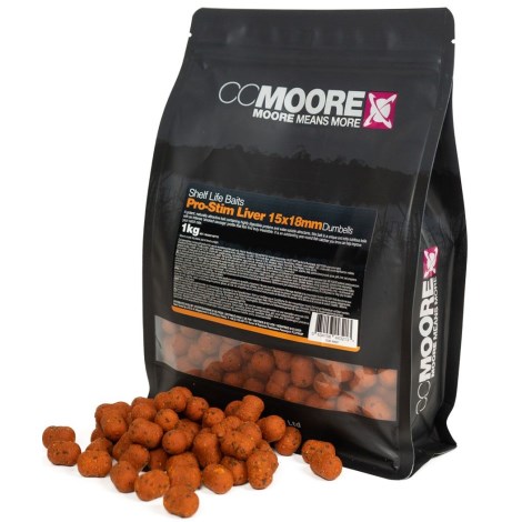 CC MOORE - Dumbells Pro-Stim Liver 15x18 mm 1 kg