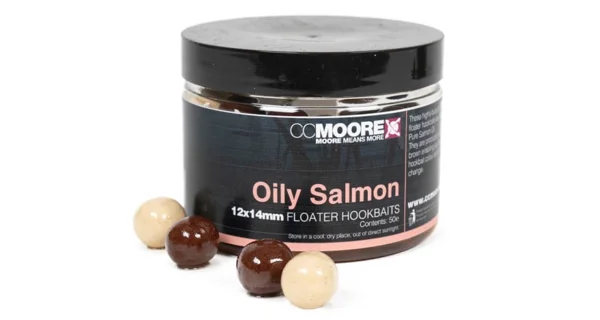 CC MOORE - Návnada Oily Salmon Floater Hookbaits 12 x 14 mm 50 ks