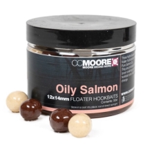 CC MOORE - Oily Salmon Floater Hookbaits 12 x 14 mm 50 ks