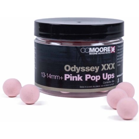 CC MOORE - Plovoucí boilie 45 ks 13–14 mm Odyssey XXX Pink
