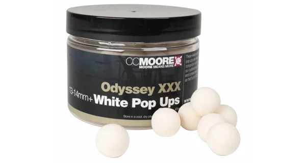 CC MOORE - Plovoucí boilie 45 ks 13–14 mm Odyssey XXX White