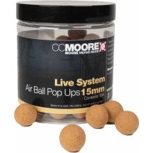 CC MOORE - Plovoucí boilie Air Ball Pop Ups 15 mm 50 ks Live System