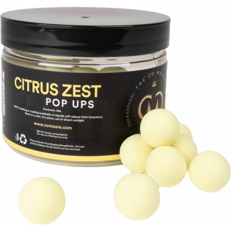 CC MOORE - Plovoucí boilie Citrus Zest Pop Ups Elite Range Citrus 18 mm 25 ks