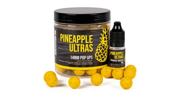 CC MOORE - Plovoucí boilie Ultras Pop Ups 14 mm Pineapple