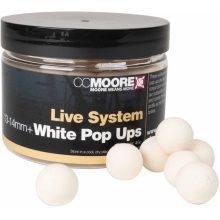 CC MOORE - Plovoucí boilie White Live System 14 mm 45 ks