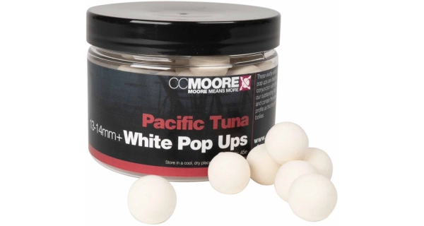 CC MOORE - Plovoucí boilie White Pacific Tuna 14 mm 45 ks