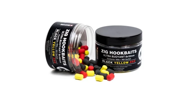 CC MOORE - Plovoucí nástrahy NS1 Zig Hookbaits 8x12 mm 100 ks