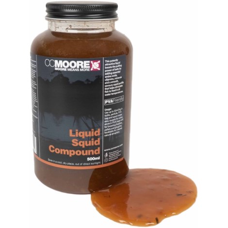CC MOORE - Tekutá potrava Liquid Squid Compound 500 ml - chobotnice