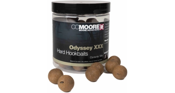 CC MOORE - Tvrzené boilie Hard Hookbaits Odyssey XXX 18 mm 35 ks