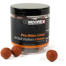 CC MOORE - Vyvážené Boilie Pro-Stim Liver Air Ball Wafters 18 mm 35 ks