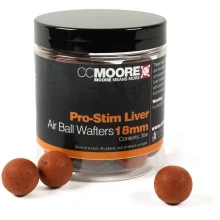 CC MOORE - Vyvážené Boilie Pro-Stim Liver Air Ball Wafters 18 mm 35 ks