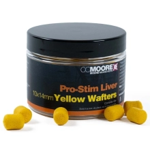CC MOORE - Vyvážené Pro-Stim Liver Yellow Dumbell Wafters 10x14 mm 65 ks