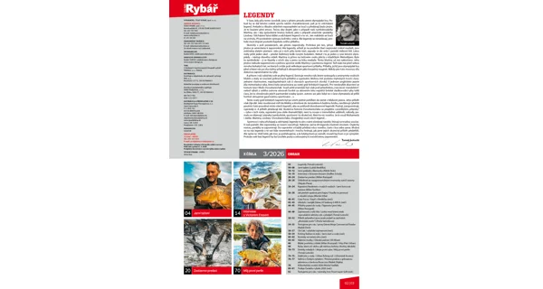 ČESKÝ RYBÁŘ - Časopis 3/2026 Březen