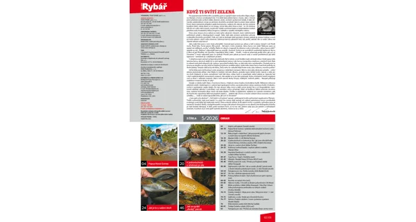 ČESKÝ RYBÁŘ - Časopis 5/2026 Květen