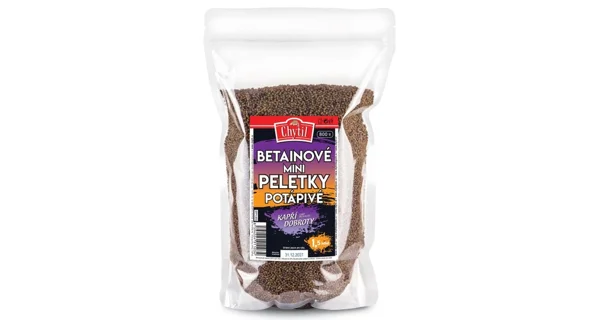 CHYTIL - Betainové mini peletky potápivé 1,5 mm 800 g