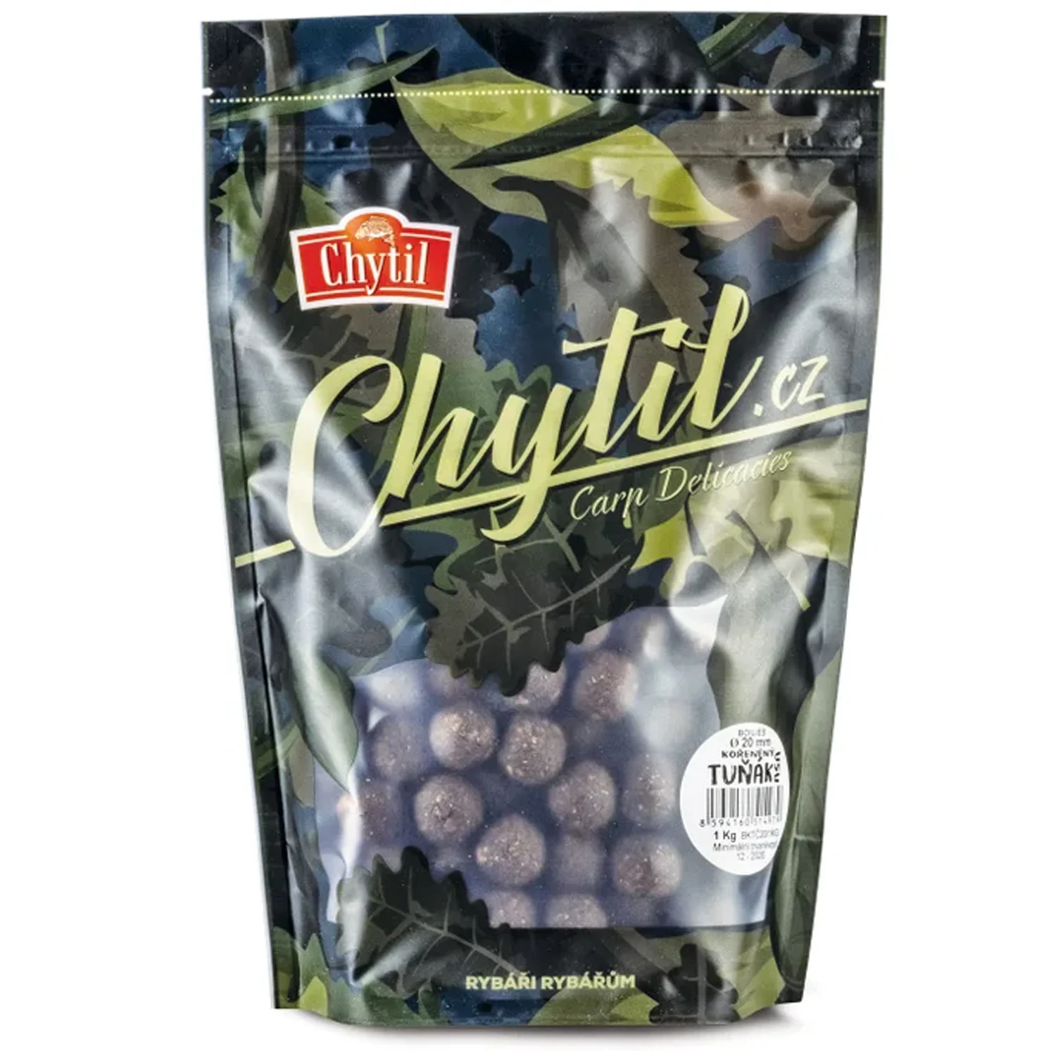 CHYTIL CHYTIL - Boilies 16 mm 1 kg Kořeněný tuňák Česnek Asa