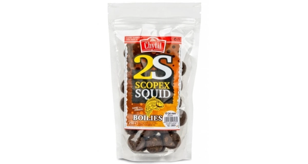 CHYTIL - Boilies 24 mm 250 g 2S Scopex Squid