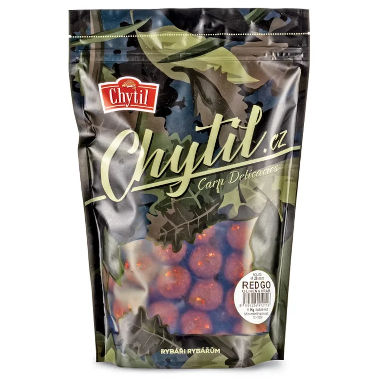 CHYTIL - Boilies Red Go 28 mm 1 kg