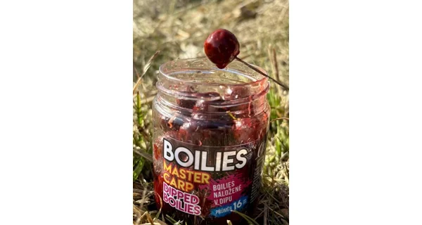 CHYTIL - Dipované boilies Master Carp 16 mm 120 g Halibut