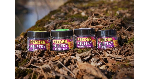 CHYTIL - Feeder peletky s dírou 8 mm 30 g Jahoda