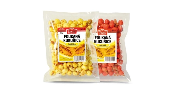 CHYTIL - Foukaná kukuřice 20 g Jahoda
