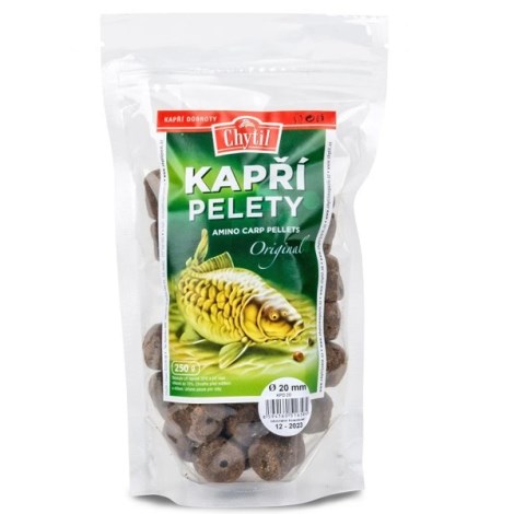 CHYTIL - Kapří Amino pelety s dírou 20 mm 250 g