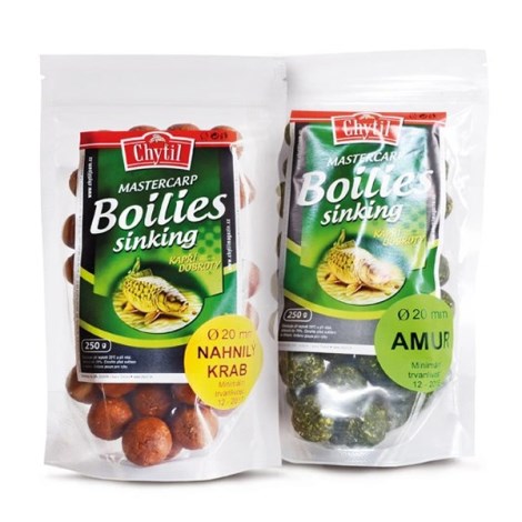 CHYTIL - Master Carp Boilies 20 mm 250 g Nahnilý krab
