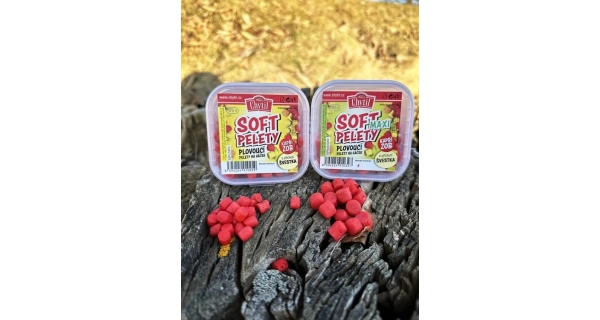 CHYTIL - Měkčené plovoucí pelety Soft 6-8 mm 35 g Česnek