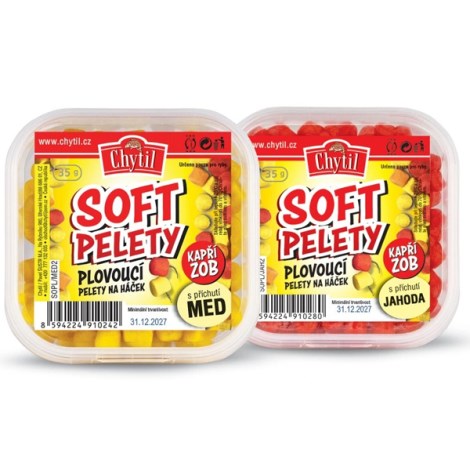 CHYTIL - Měkčené plovoucí pelety Soft 6-8 mm 35 g Oliheň