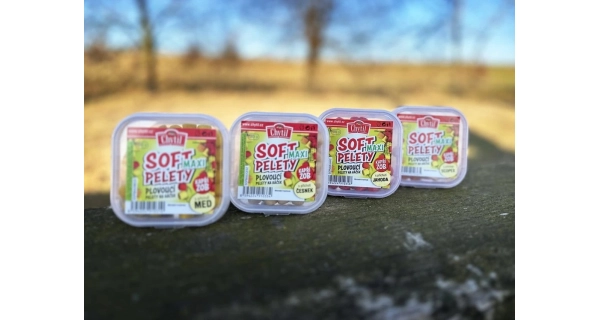 CHYTIL - Měkčené plovoucí pelety Soft Maxi 12-14 mm 30 g Ananas